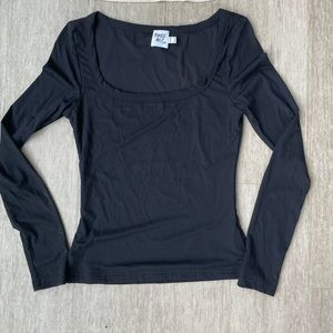 PRINCESS POLLY LONG SLEEVE FITTED TOP